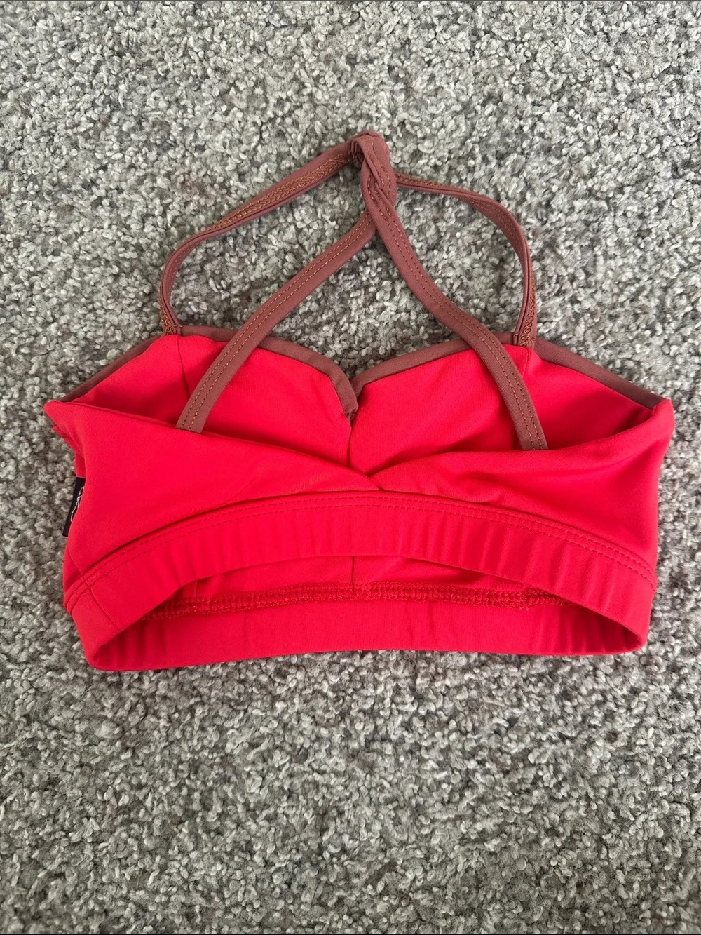 Tiger Friday red and brown top CL